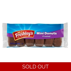 Mrs Freshleys Frosted Mini Donuts - 6 Pack American Cakes